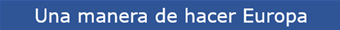 Una manera de hacer Europa